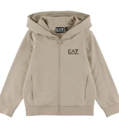 EA7 Sweatsæt - Beige/Sort