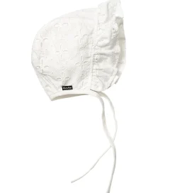 Elodie Details Babyhjelm - Hvid m. Blonder