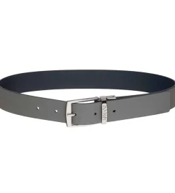 Emporio Armani Bælte - Vendbar - Navy/Grå