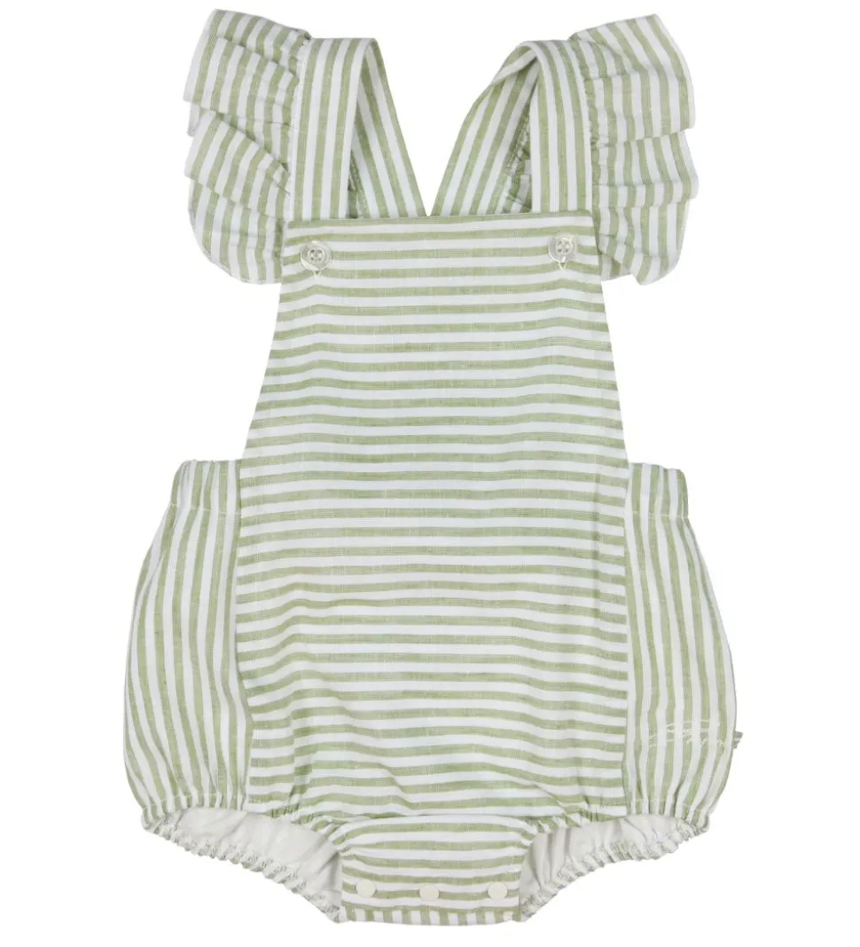 Emporio Armani Gaveæske - Sommerdragt/Nusseklud - Grøn/Hvidstrib