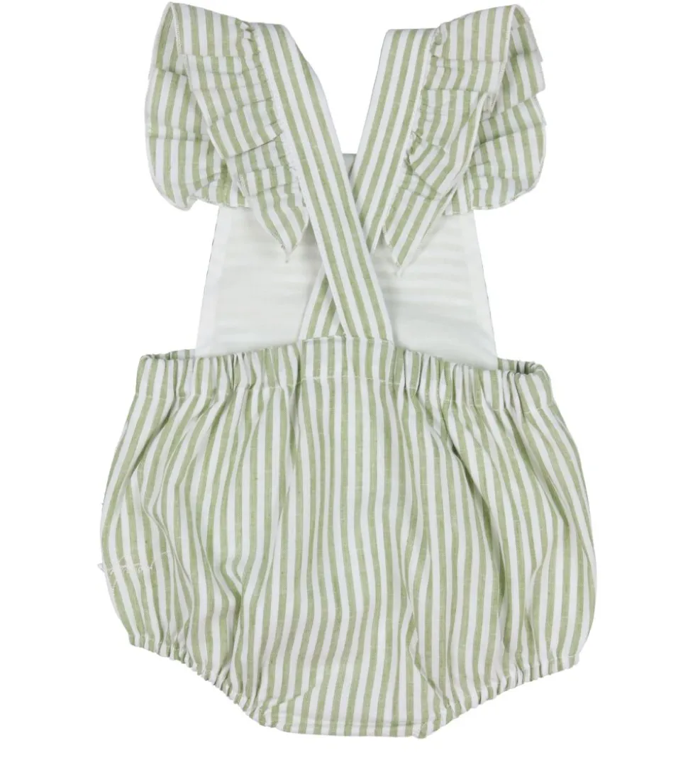 Emporio Armani Gaveæske - Sommerdragt/Nusseklud - Grøn/Hvidstrib