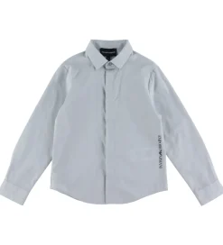 Emporio Armani Skjorte - Pearl Blue