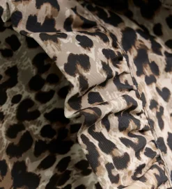 En Fant Flyverdragt - Pine Bark m. Leopard/Flæser