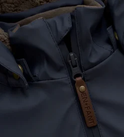 En Fant Flyverdragt - PU - Ebony