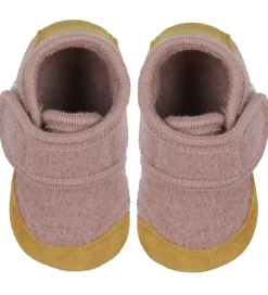 En Fant Hjemmesko - Uld - Bark