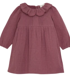 En Fant Kjole - Musselin - Roan rouge