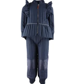 En Fant Termotøj - Blue Night m. Flæser