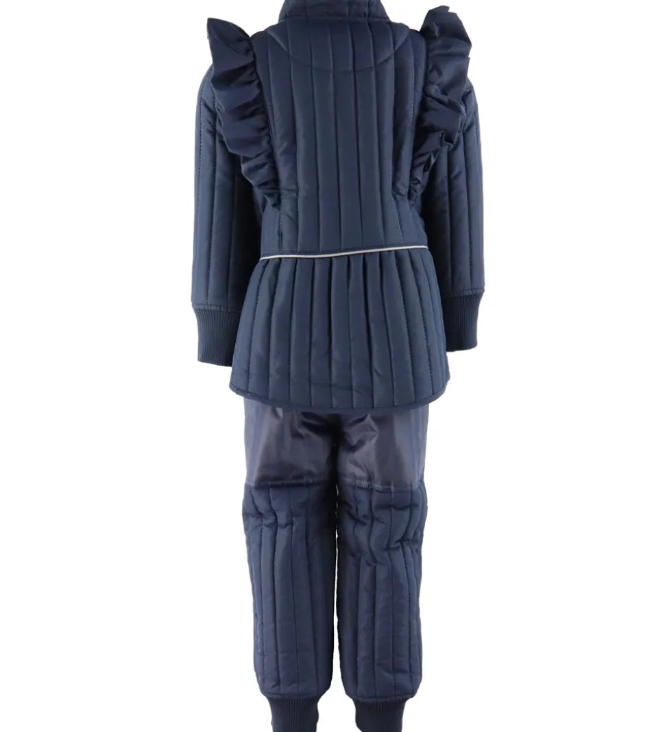 En Fant Termotøj - Blue Night m. Flæser