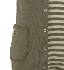 Engel Sommerdragt - Uld/Silke - Olive/Natural