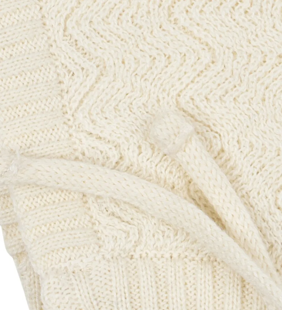 Fanga Fontana Babyhjelm - Strik - Venti - Antique White