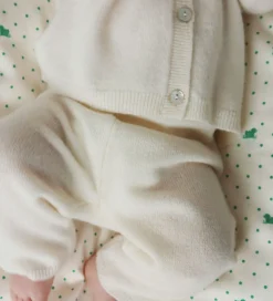 Fanga Fontana Bukser - Uld - Strik - Savora - Antique White