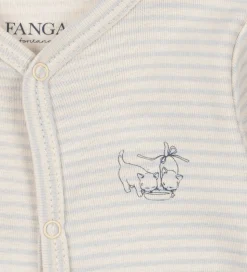Fanga Fontana Natdragt - Fio - Tea Stripe Gray Dawn