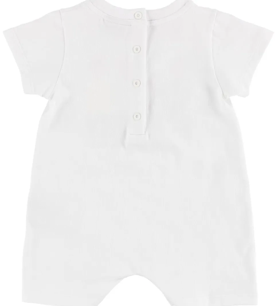 Fendi Kids Sommerdragt - Hvid m. Fendi Family