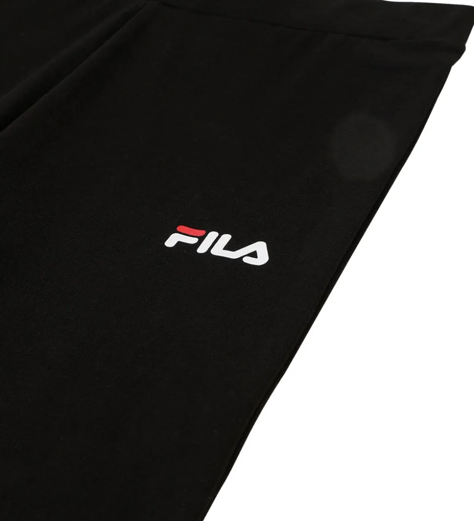 Fila Leggings - Mariette Flared - Sort m. Logo