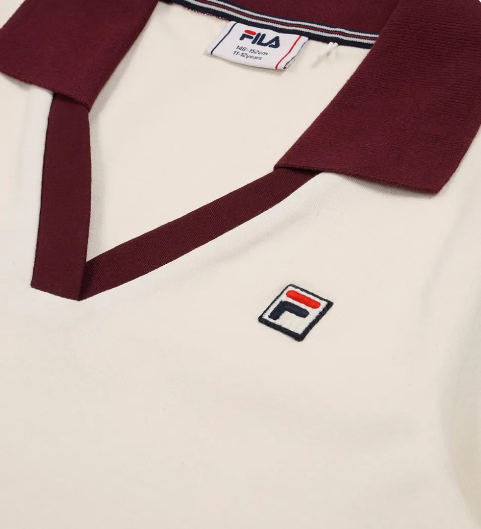 Fila Polo - Cropped - Venaria - Egret m. Logo
