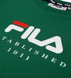 Fila T-shirt - Benna - Green Jacket m. Logo