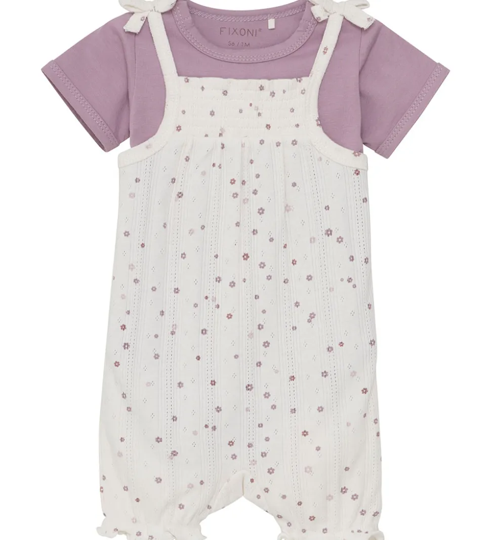 Fixoin Sommerdragt m. Body k/æ - Eggnog