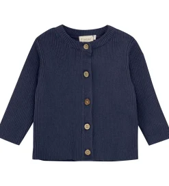 Fixoni Cardigan - Strik - Indigo Blue