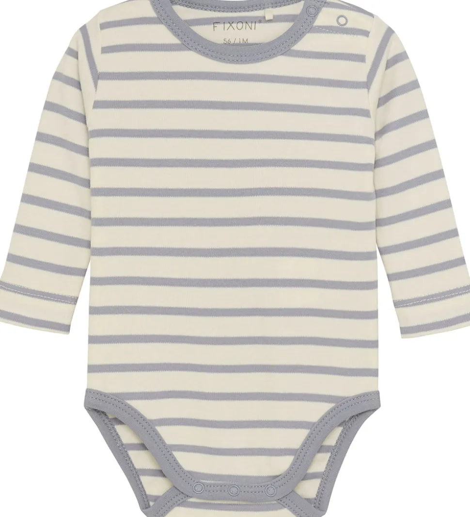 Fixoni Sparkedragt m. Body l/æ - Velour - Indigo Blue