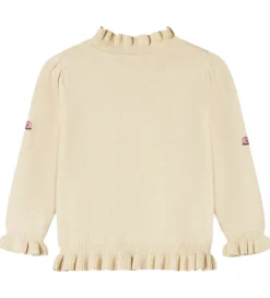 Fliink Bluse - Strik - Viskoseblanding - Alon - Sandshell