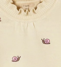 Fliink Bluse - Strik - Viskoseblanding - Alon - Sandshell