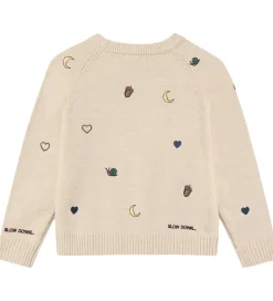 Fliink Bluse - Strik - Viskoseblanding - Benna - Sandshell