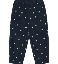 Fliink Bukser - Fløjl - Dolly - Insignia Blue AOP