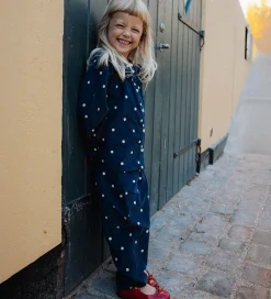 Fliink Bukser - Fløjl - Dolly - Insignia Blue AOP