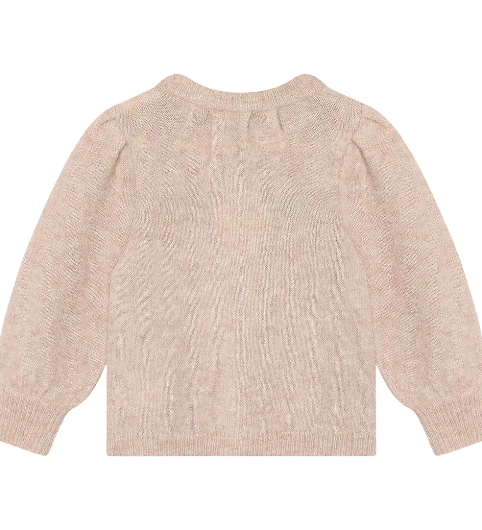 Fliink Cardigan - Strik - Uld/Nylon - Star - Peach Whip