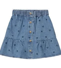 Fliink Nederdel - Denim - Donna - Light Denim Blue
