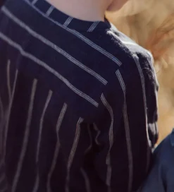 Fliink Skjorte - Vira - Insignia Blue/Sandshell