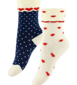 Flöss Strømper - 2-pak - Viola - Heart