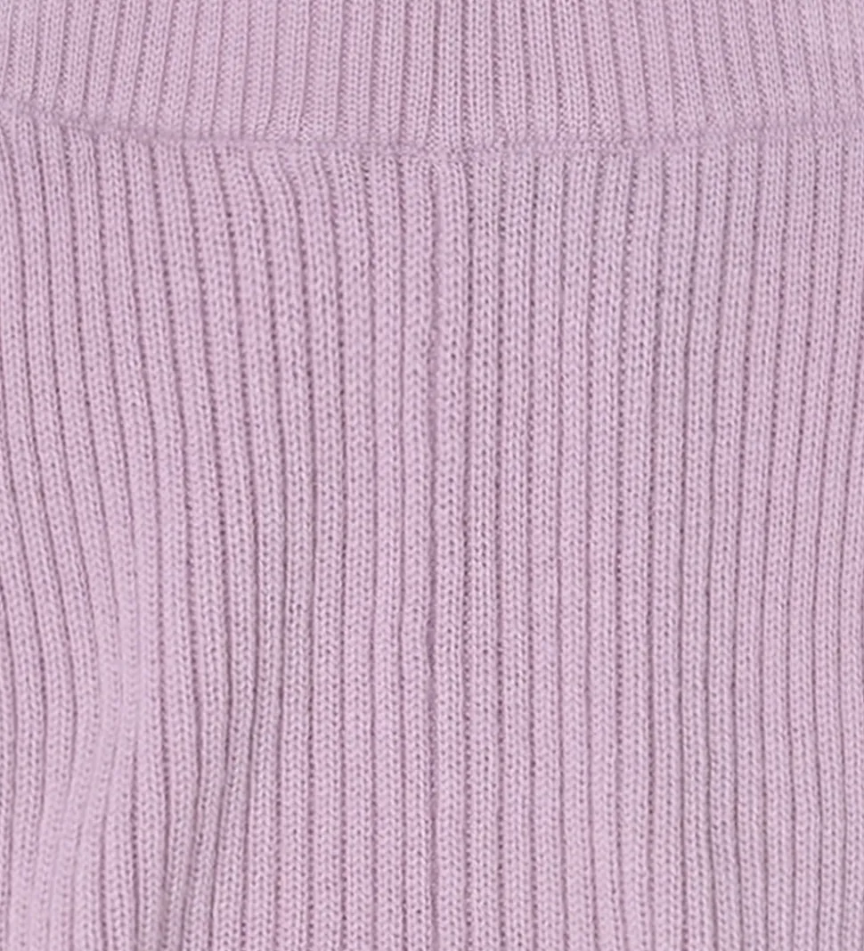 FUB Leggings - Rib - Strik - Uld - Iris