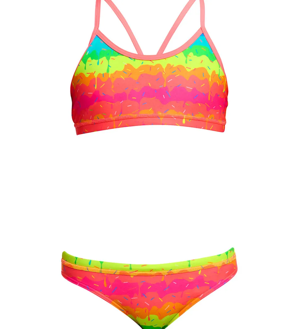 Funkita Bikini - Racerback - UV50+ - Melting Mayhem