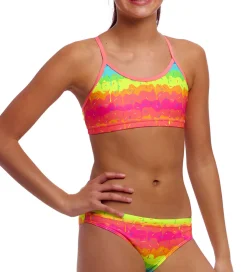 Funkita Bikini - Racerback - UV50+ - Melting Mayhem