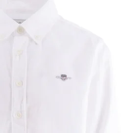 GANT Skjorte - Shield Oxford - Hvid