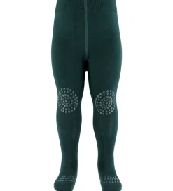 GoBabyGo Kravlestrømpebukser - Uld - Forrest Green