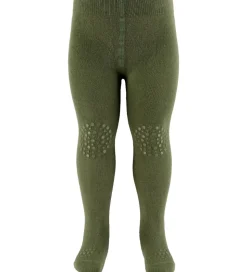 GoBabyGo Ktavlestrømpebukser - Bambus - Deep Lichen Green