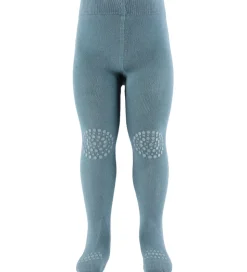 GoBabyGo Skridsikre Strømpebukser - Bambus - Dusty Blue