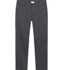 Grunt Bukser - Dude Ankle - Mørkegrå Check