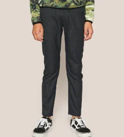 Grunt Bukser - Dude Ankle - Mørkegrå Check