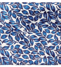 Grunt Butterfly m. Lommetrøklæde - Our Leaf - Blue Flower