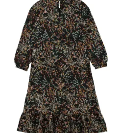 Grunt Kjole - Julle - Black Flower