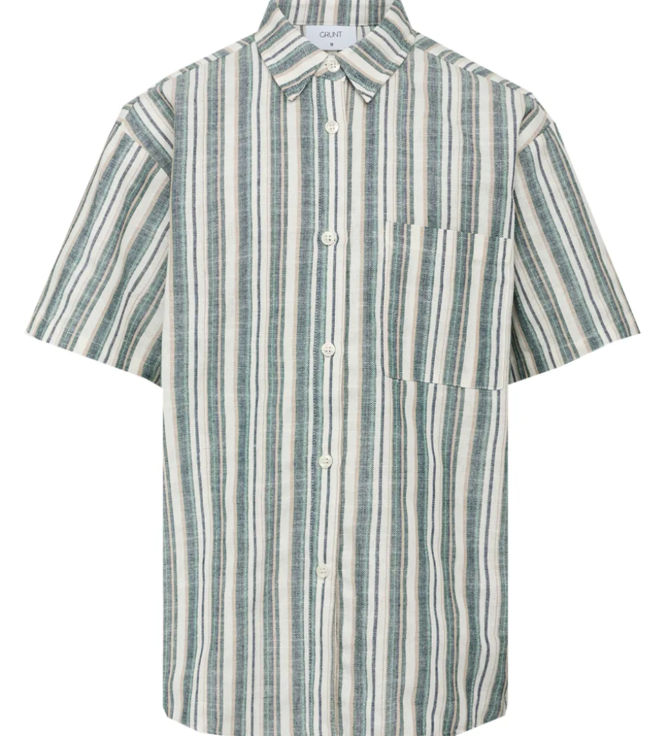 Grunt Skjorte - Namur - Bottle Green