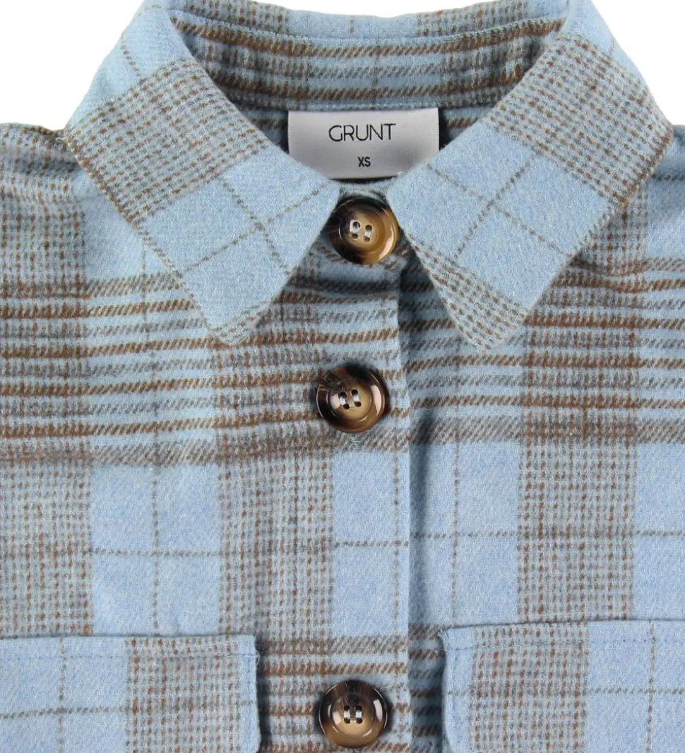 Grunt Vest - Nadya - Baby Blue m. Tern