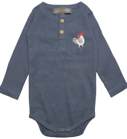 Hanevild Body L/Æ - Rib - Lasse - Ombre Blue