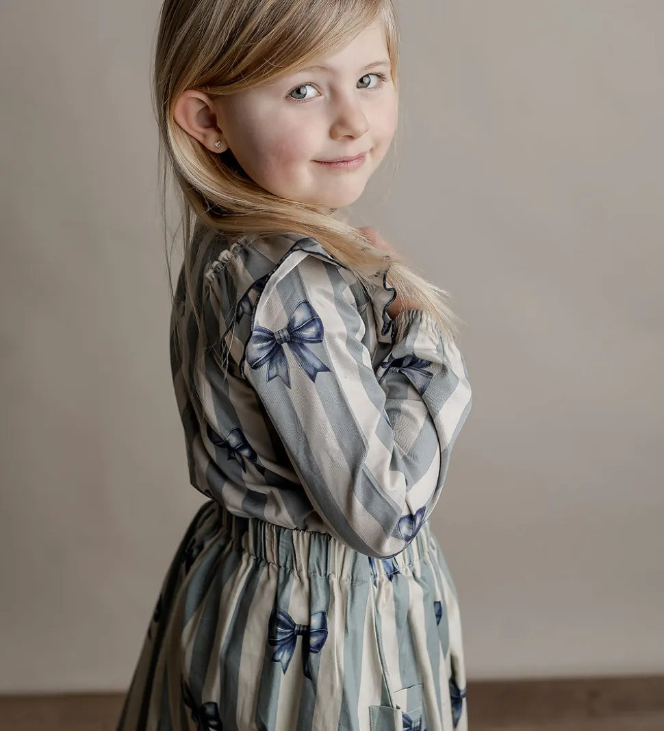 Hanevild Nederdel - Denim - Bow - Rainy