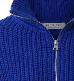 Hound Cardigan - Strik - Cobalt Blue