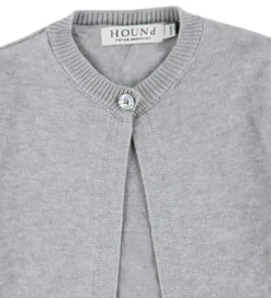 Hound Cardigan - Strik - HdLaura - Lysegråmeleret