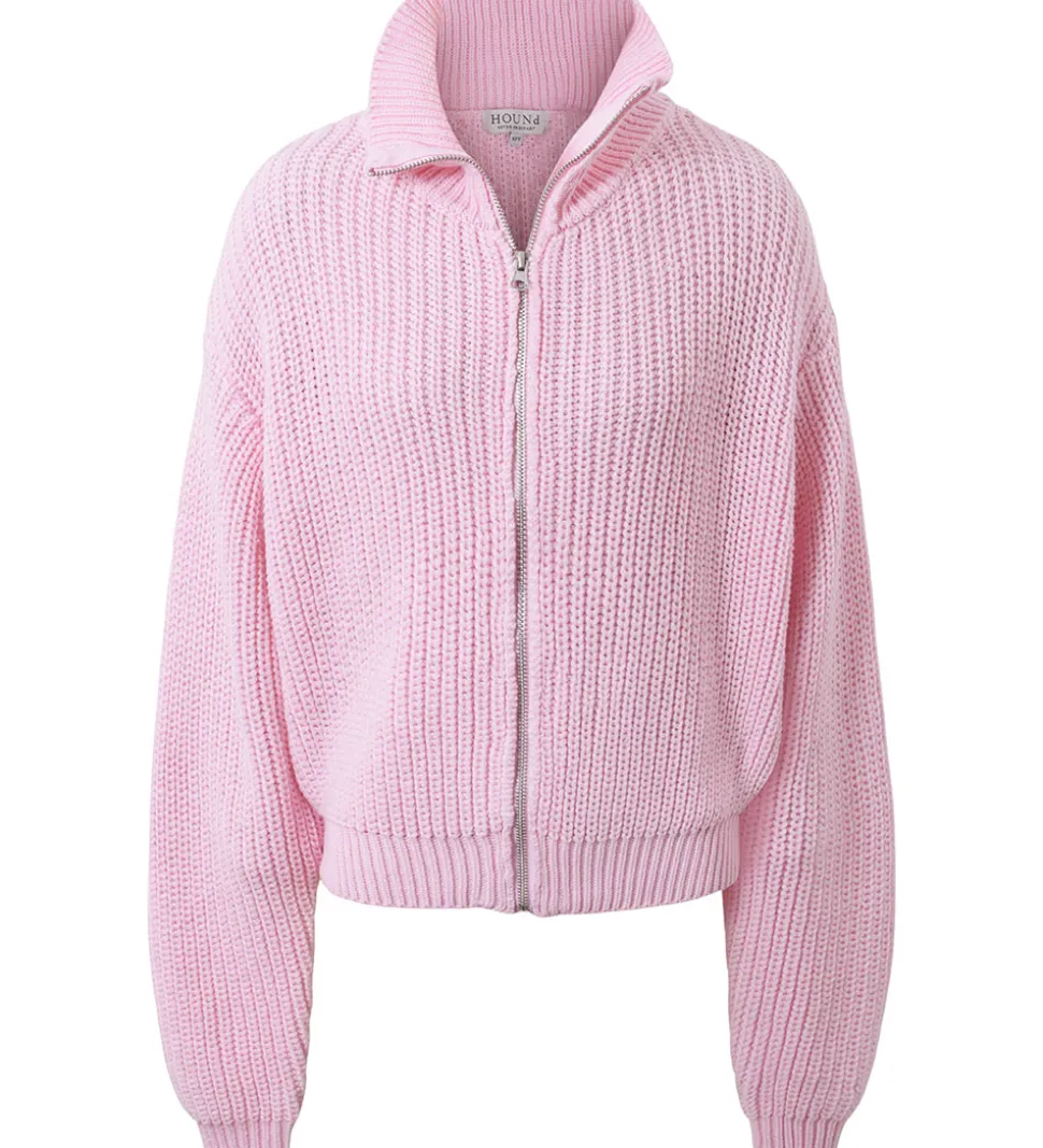 Hound Cardigan - Strik - Light Pink